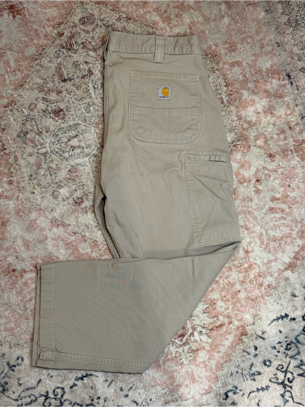 Carhartt Men’s Tan Cargo Work Pants